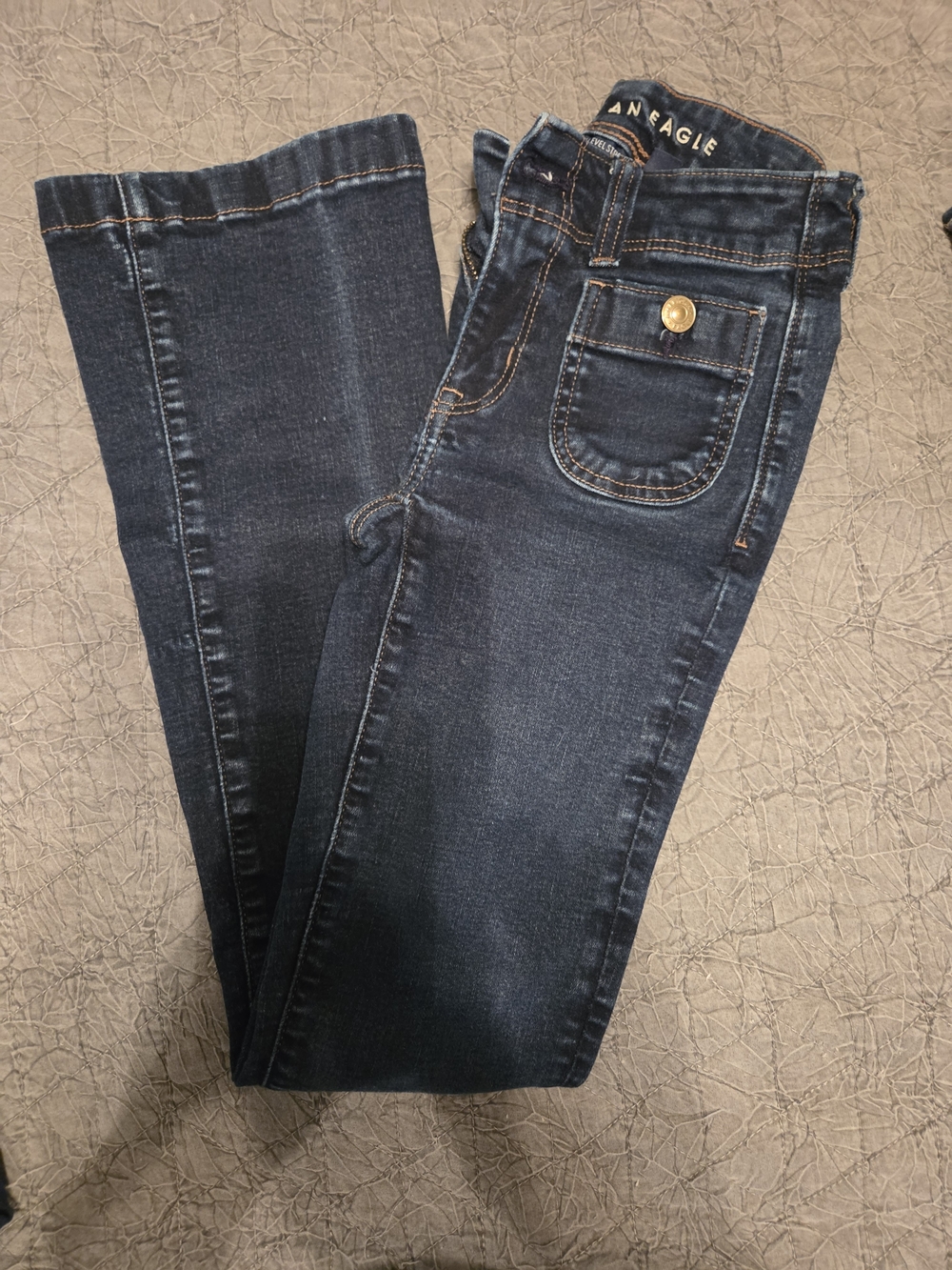 American Eagle Outfitters Women’s Dark Blue Boot Cut Jeans